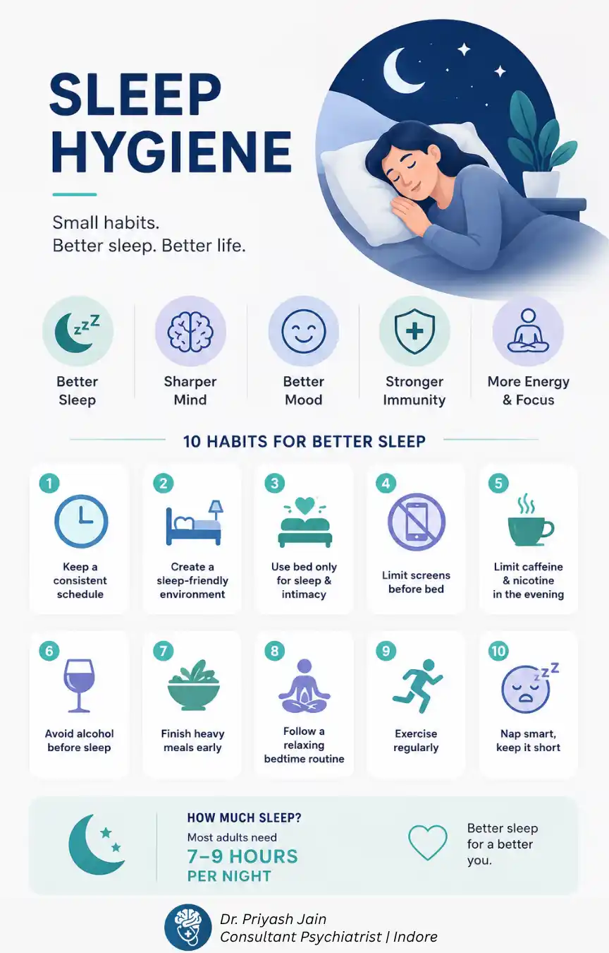 Sleep Hygiene: Evidence-Based Guide to Better Sleep | Dr. Priyash Jain
