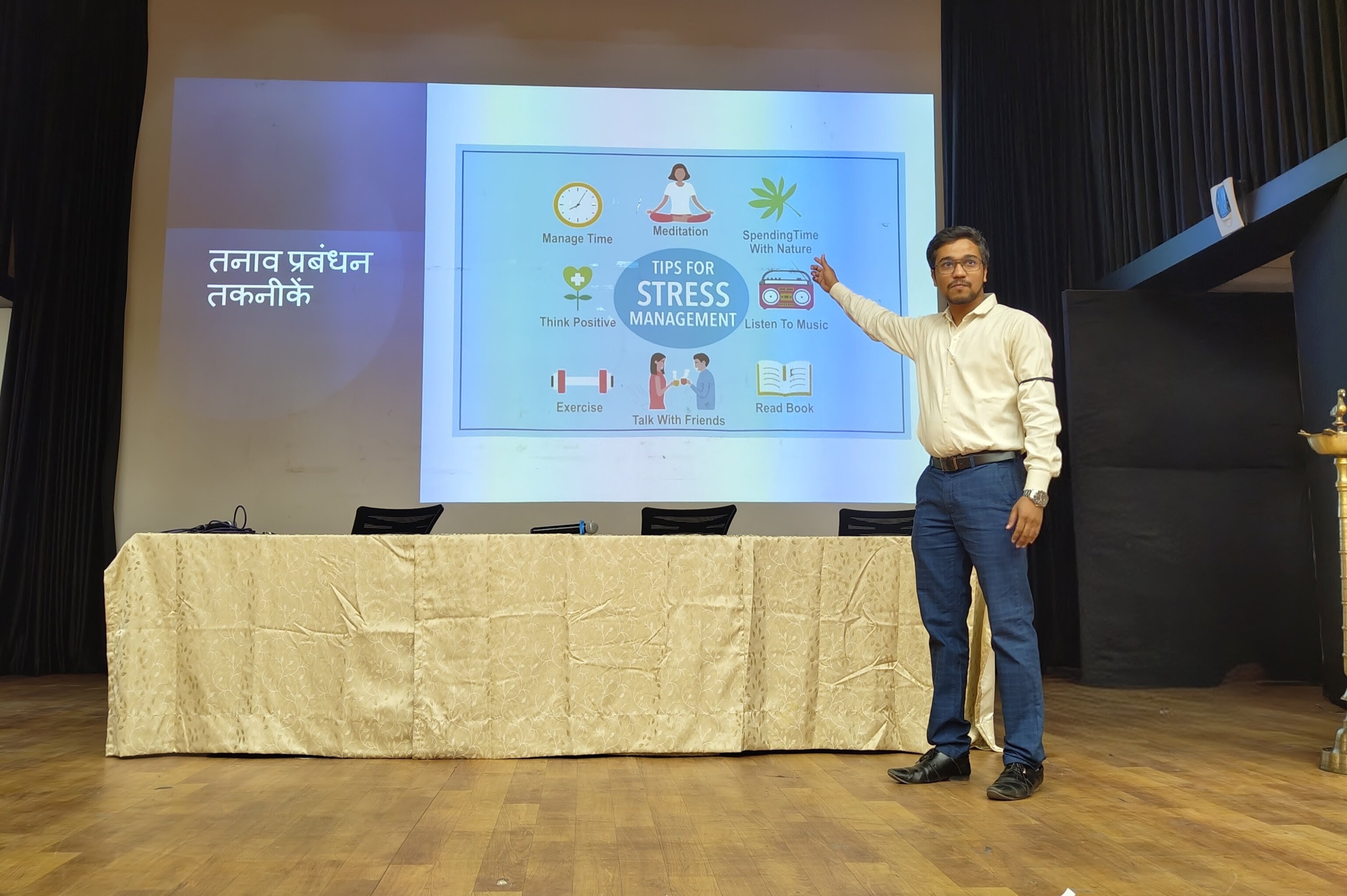 A session on Stress Management