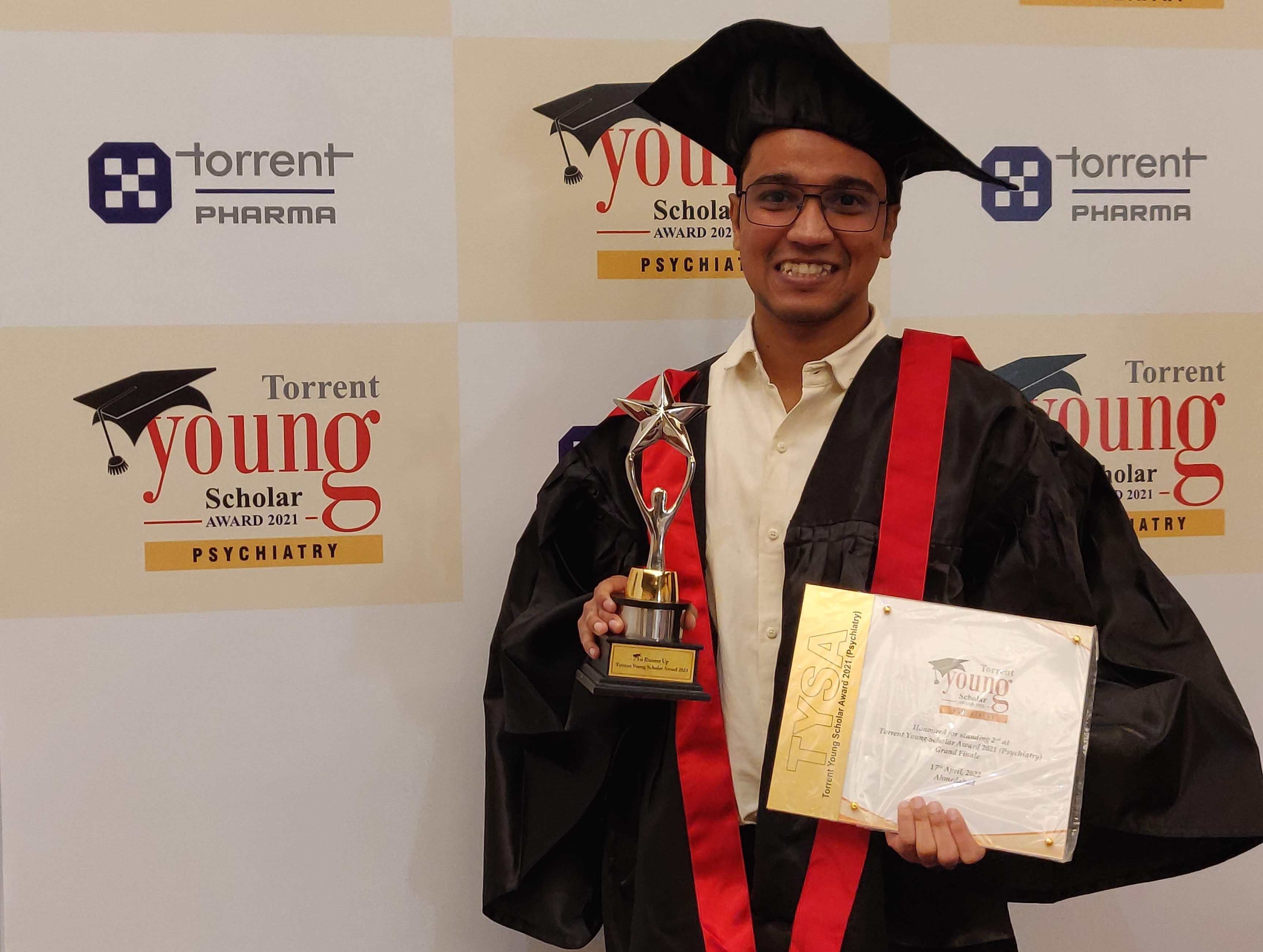 Awarded with Torrent Young Scholar Award